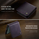 Stylish Samsung Galaxy Z Flip 7 Retro Leather Cover [Purple]
