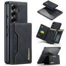 DG.MING Magnetic Business Leather Case for Galaxy Z Fold 7 - with Detachable Wallet [Black]