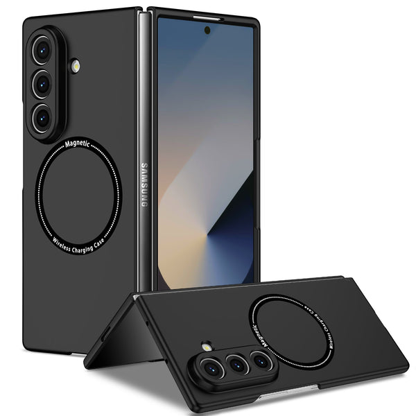 Samsung Galaxy Z Fold 7 Magnetic Ring Case [Black]