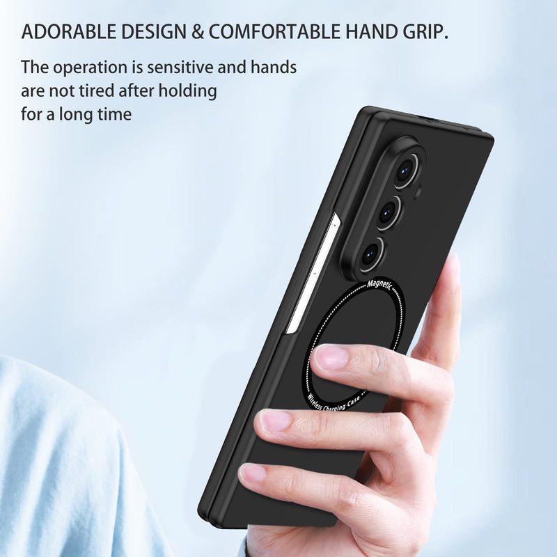 Samsung Galaxy Z Fold 7 Magnetic Ring Case [Black]