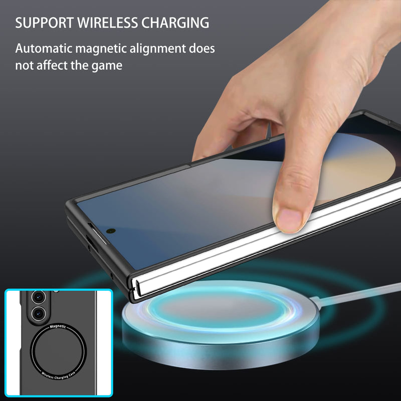 Samsung Galaxy Z Fold 7 Magnetic Ring Case [Black]