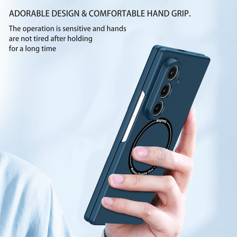 Samsung Galaxy Z Fold 7 Magnetic Ring Case [Navy]