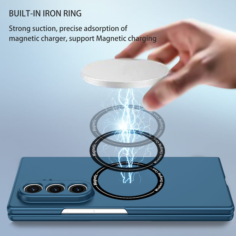 Samsung Galaxy Z Fold 7 Magnetic Ring Case [Navy]