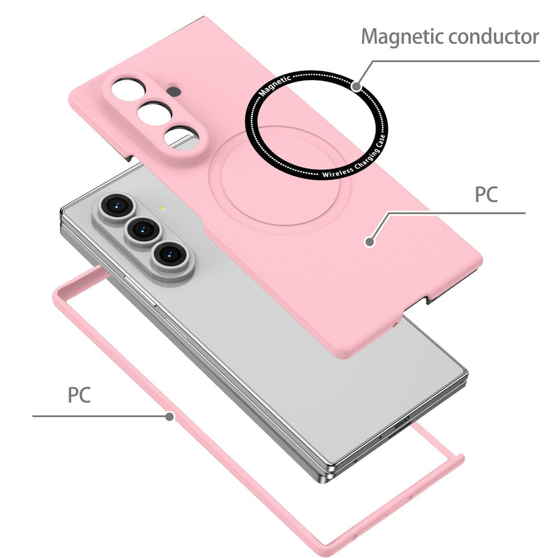 Samsung Galaxy Z Fold 7 Magnetic Ring Case [Pink]
