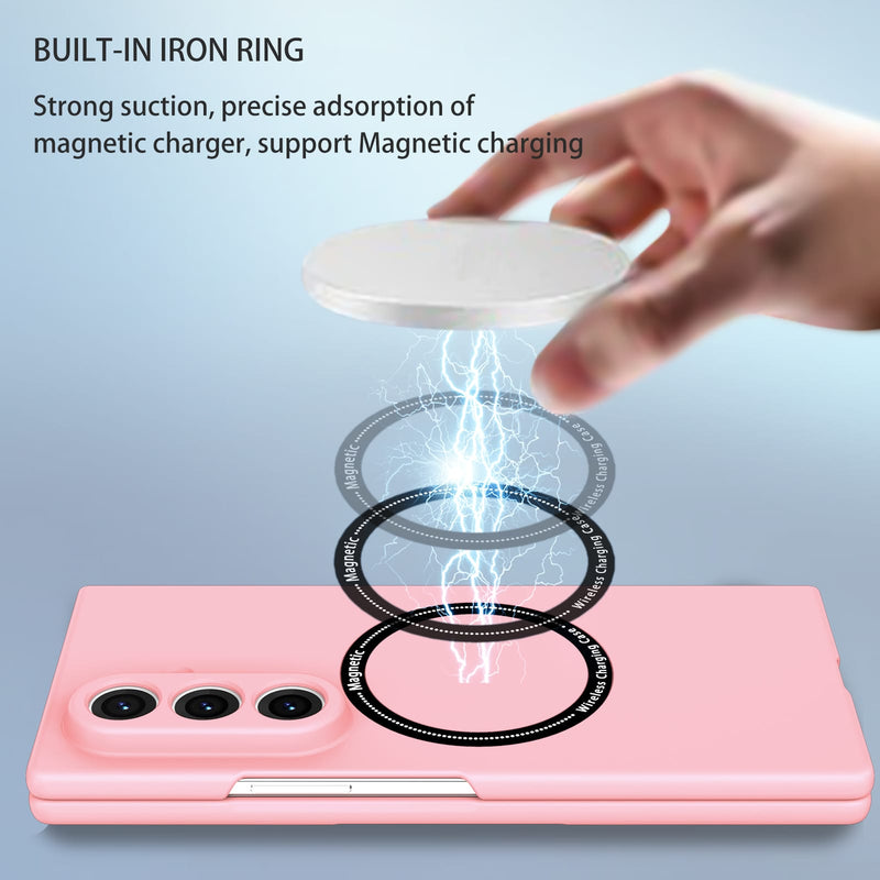Samsung Galaxy Z Fold 7 Magnetic Ring Case [Pink]