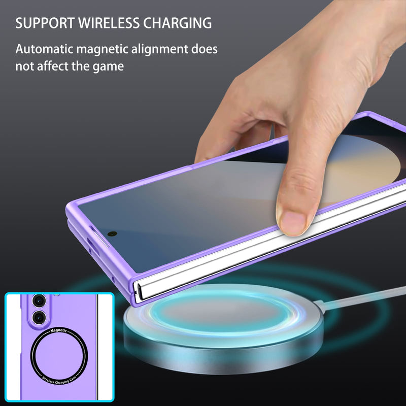 Samsung Galaxy Z Fold 7 Magnetic Ring Case [Purple]