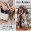 Vintage PU Leather Wallet Case with Hinge Protection for Samsung Galaxy Z Fold 7 [Purple]