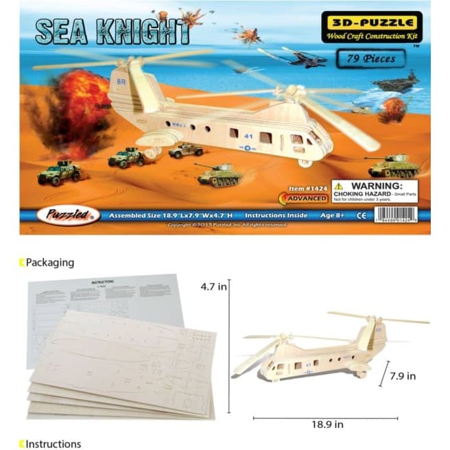 Sea Knight - 3D Puzzle