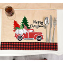 SET 4 x Dining Table Mat Placemat Christmas 2
