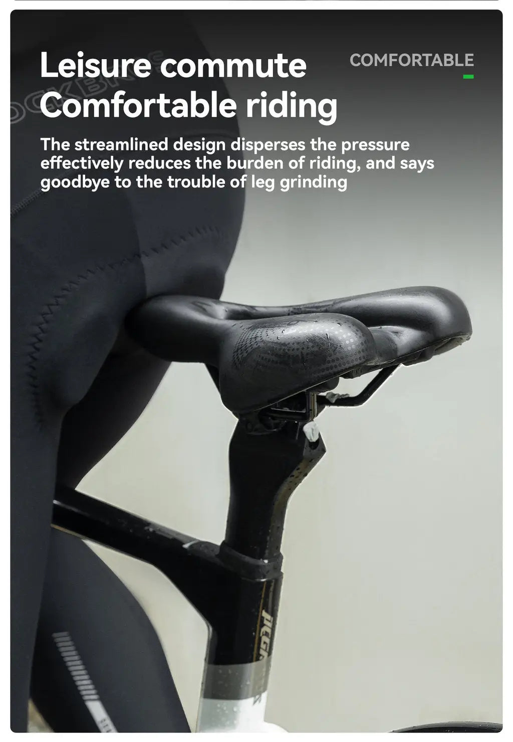 Shock Absorbing Bicycle Seat Saddle MTB & Road Bike Cushion
