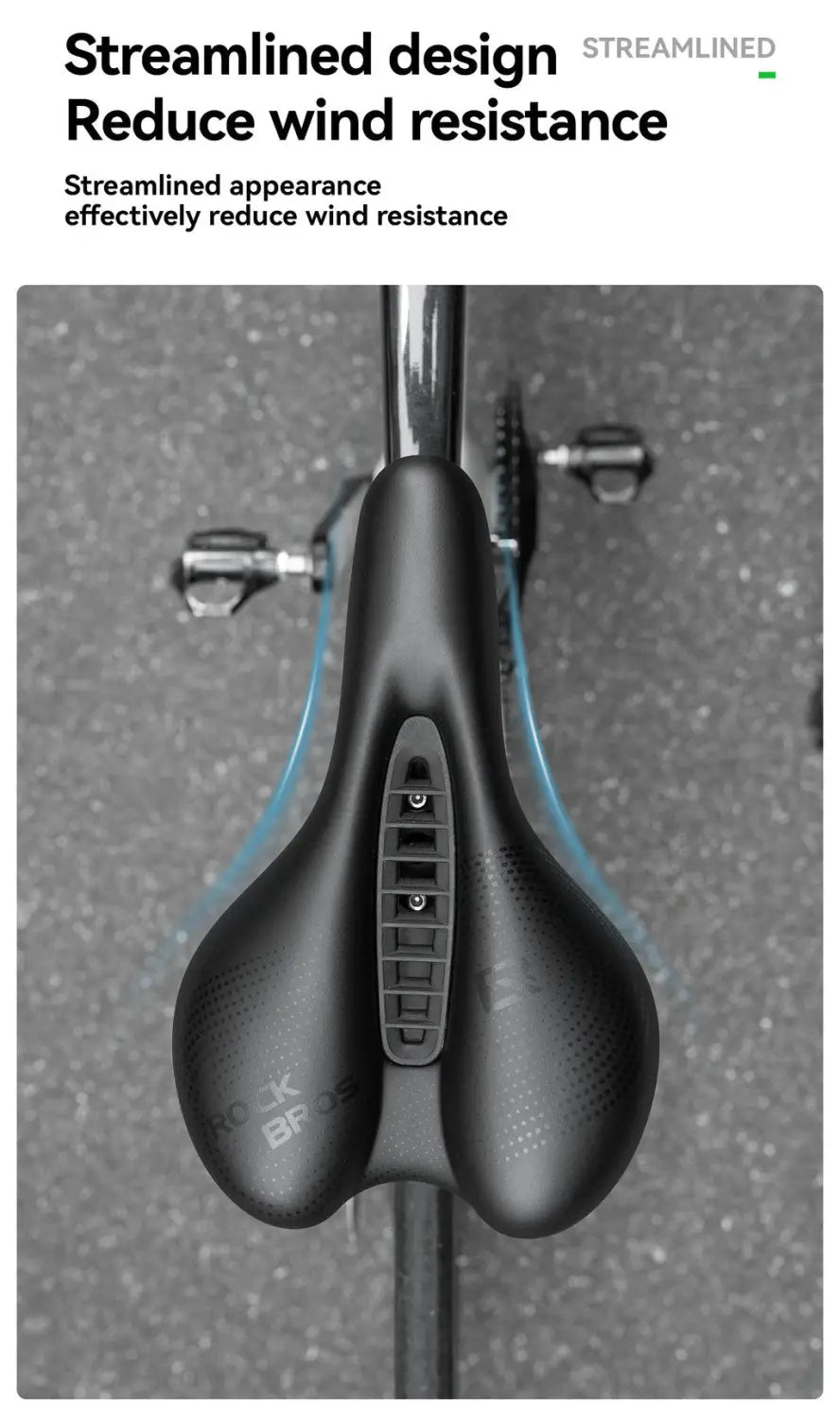 Shock Absorbing Bicycle Seat Saddle MTB & Road Bike Cushion