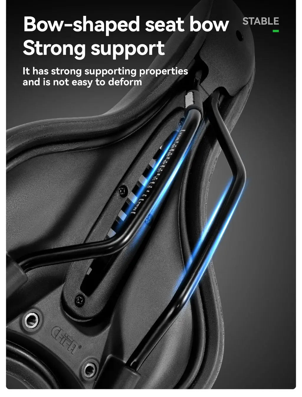 Shock Absorbing Bicycle Seat Saddle MTB & Road Bike Cushion