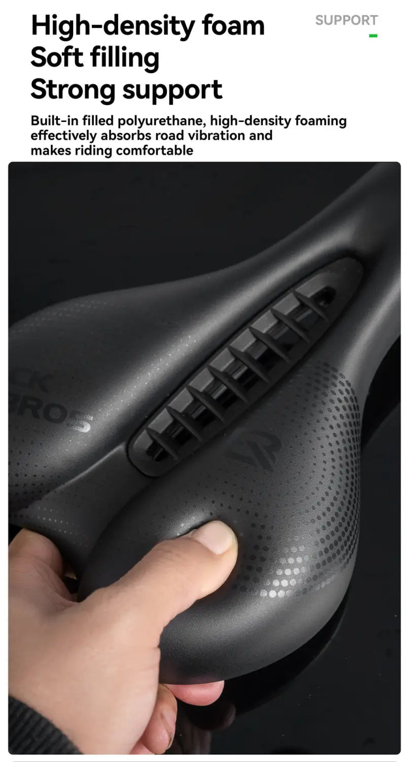 Shock Absorbing Bicycle Seat Saddle MTB & Road Bike Cushion