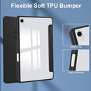 Smart Acrylic Tri-Fold Case with S Pen Holder for Samsung