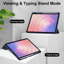 Smart Acrylic Tri-Fold Case with S Pen Holder for Samsung