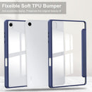 Smart Acrylic Tri-Fold Case with S Pen Holder for Samsung