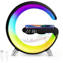 Smart Bedside Lamp with Wireless Charger Black 1