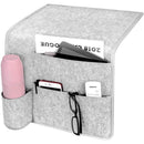 Sofa Armrest Storage Organizer Light Gray 1