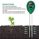 Soil Tester - pH Moisture Light Meter - 3 in 1 - Tools &