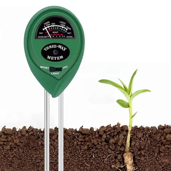 Soil Tester pH Moisture Light Meter 3 in 1 Tools & Kits