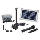 Solar Fountain Pump with Backup Battery 1