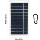 Solar Panel For Charging Devices - 2W/5V USB Output 3