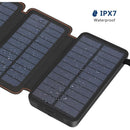 Solar Power Bank with 4 Panels 25000mAh 7
