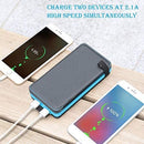 Solar Power Bank with 4 Panels 25000mAh 2