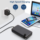 Solar Power Bank with 4 Panels 25000mAh 2