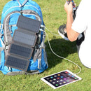Solar Power Bank with 4 Panels 25000mAh 5