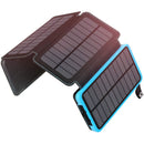 Solar Power Bank with 4 Panels 25000mAh 1