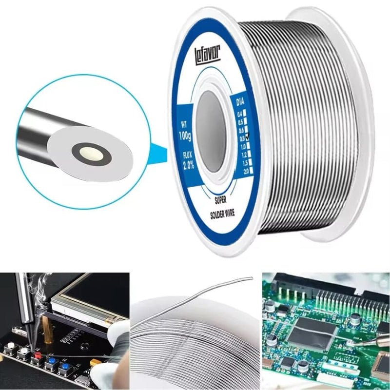 Solder Wire (0.8mm / 100g) - Tools & Kits (multipurpose)