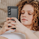 Sony Xperia 1 VII Carbon Fibre TPU Case Slim Shockproof Cover Black