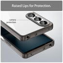 Sony Xperia 1 VII Soft TPU Bumper Case [Clear Grey]