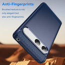 Sony Xperia 10 VII Carbon Fibre TPU Case Slim Shockproof Cover Navy