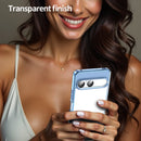 Sony Xperia 10 VII Soft TPU Bumper Case [Clear Blue]
