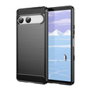 Sony Xperia 10 VII Carbon Fibre Brushed Case [Black] 1