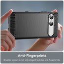 Sony Xperia 10 VII Carbon Fibre Brushed Case [Black] 4