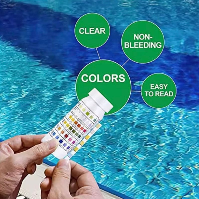 Spa / Hot Tub Water Quality Test Strips (x50) 6 Variables