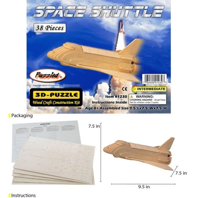 Space Shuttle - 3D Puzzle