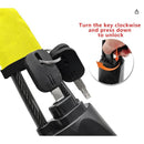 Steering Wheel Lock Seat Belt Lock Universal Anti Theft Car