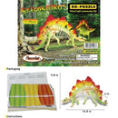 Stegosaurus (illuminated) - 3D Puzzle