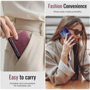 Stylish Samsung Galaxy Z Flip 7 Retro Leather Cover