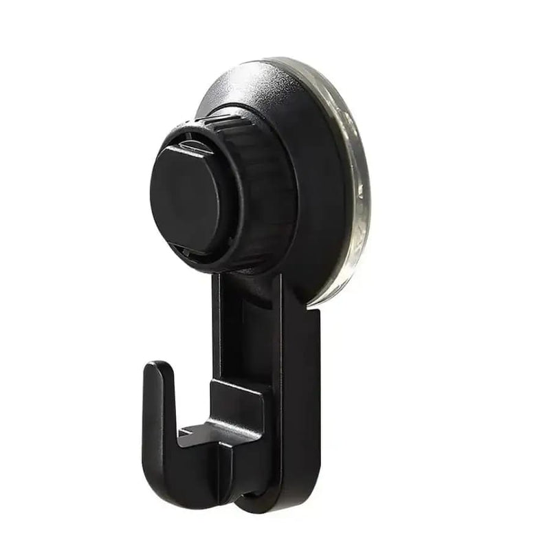 Suction Cup Towel Hook - Black