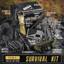 Survival Kit 12pc With Waterproof Case Tools & Kits