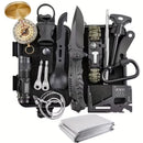 Survival Kit - (15 Piece) With Waterproof Case 1