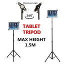 Tablet iPad Floor Stand Adjustable Holder For 10.2 10.9 11