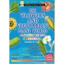 The Flowers and Vegetables Activity Book - Set of 5 1