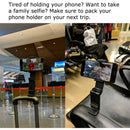 Travel Phone Holder Flight For iPhone Samsung 5