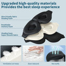 Travel Sleep Eye Mask 3D Memory Foam Padded Light Sleeping